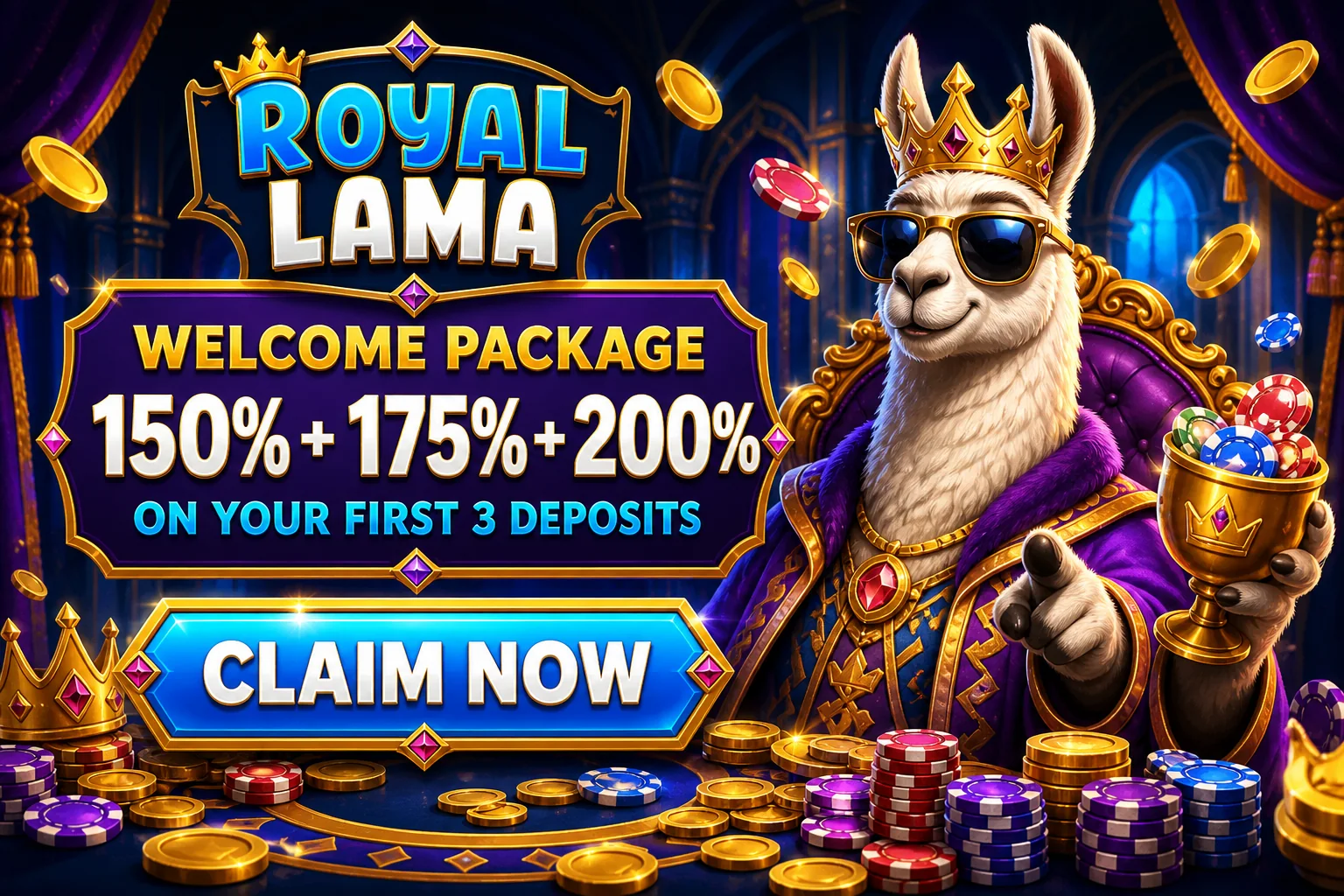 Royal Lama casino promotion